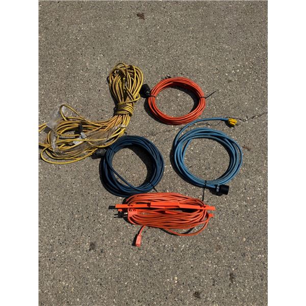 ELECTRICAL EXTENSION CORDS; LOT