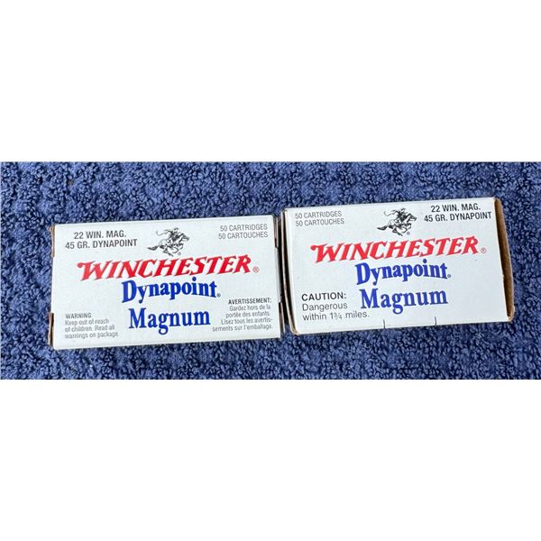 .22 WIN MAG DYNAPOINT MAGNUM WINCHESTER (INTERNAL REFERENCE: LL)