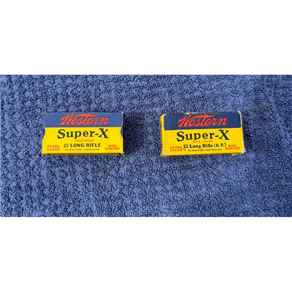 .22 LONG RIFLE WESTERN HP AND LONG RIFLE WESTERN SUPER-X (INTERNAL REFERENCE: MM)