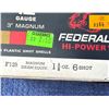 Image 3 : 12 GA SHOT FEDERAL (INTERNAL REFERENCE: QQ)
