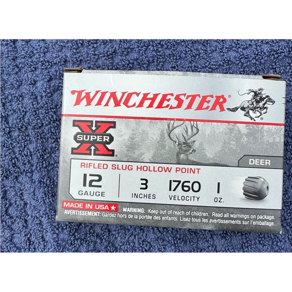 12 GA DEER SLUG WINCHESTER (INTERNAL REFERENCE: FFF)