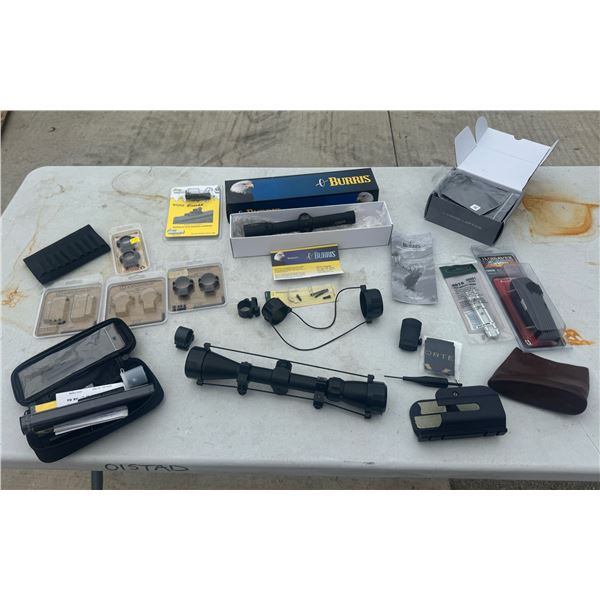 SCOPES AND MISCELLANEOUS ITEMS