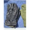 Image 3 : MILITARY LEATHER GLOVES AND WOOL LINERS