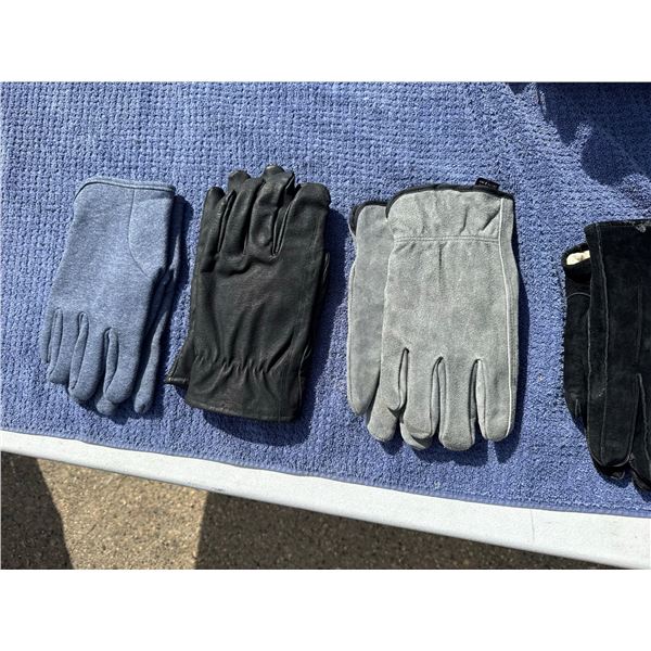 LEATHER WORK AND DRESS GLOVES