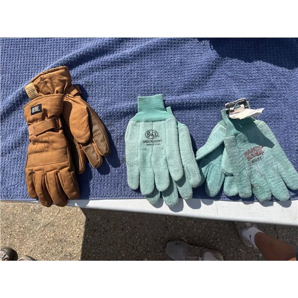 WINTER AND FABRIC GLOVES