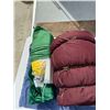 Image 1 : TENT AND SLEEPING BAG