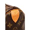 Image 6 : Louis Vuitton Brown Monogram Canvas Leather Speedy 40 Satchel Bag