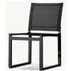 Image 1 : NEW RH Restoration Hardware Aegean Aluminum & Mesh Dining Chair 20"x20"x 34" w/ Seat Cushion