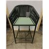 Image 2 : Kettal Bitta Counter Height Bar Stool Bela Rope 22" x 22" x 37.5" NEW (no cushion)