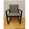Image 2 : NEW RH Restoration Hardware Aegean Aluminum & Mesh Dining Armchair 23"x20"x34"H