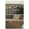 Image 15 : Pair of JANUS et Cie Woven Patio Lounge Chairs, Approx. 22.5"W, 34.5"H, 18.5" Seat Depth