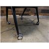 Image 13 : Flirt Padded Armchair w/ Flip-up Seat & Wheels 25" x 20" x 31"H