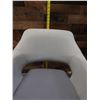 Image 23 : Flirt Padded Armchair w/ Flip-up Seat & Wheels 25" x 20" x 31"H