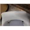 Image 9 : Flirt Padded Armchair w/ Flip-up Seat & Wheels 25" x 20" x 31"H