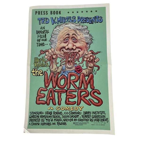 The Worm Eaters (1977) - Press Book