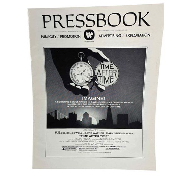 Time After Time (1979) - Press Book