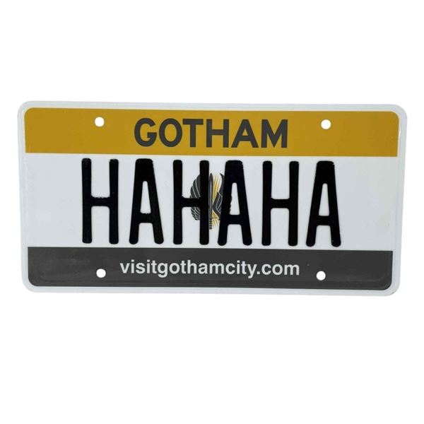 Suicide Squad (2016) - The Joker (Jared Leto) Movie Car License Plate