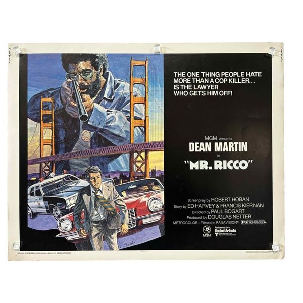 Mr. Ricco (1975) - Half-Sheet Poster (Dean Martin)