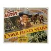 Under Fiesta Stars (1941) - Half-Sheet Poster (Gene Autry)