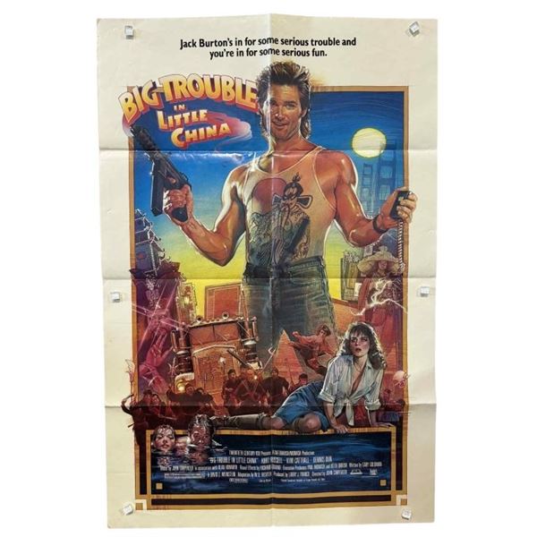 Big Trouble in Little China (1986) - Poster (27" x 41")