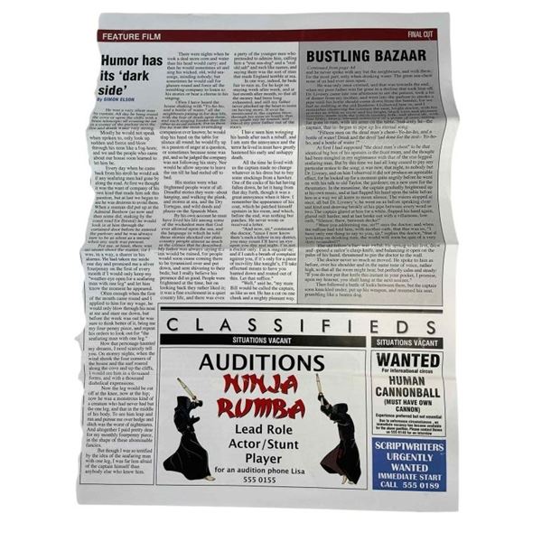 Power Rangers Operation Overdrive (2007) - Blue Ranger (Gareth Yuen) Audition Page