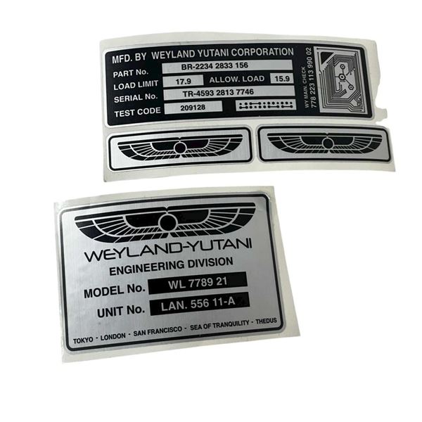 Alien: Covenant (2017) - Weyland Yutani Ship Labels