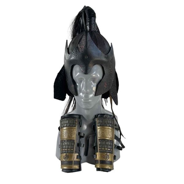 The Last Airbender (2010) - Fire Nation Helmet and Arm Gaunlets