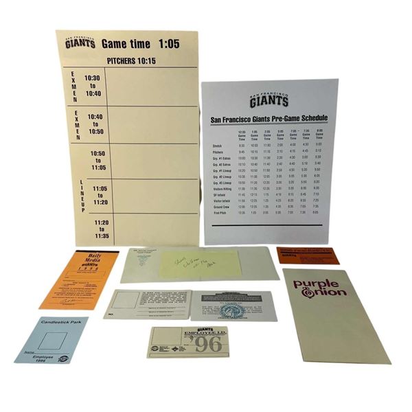 The Fan (1996) - Giants Baseball Ephemera