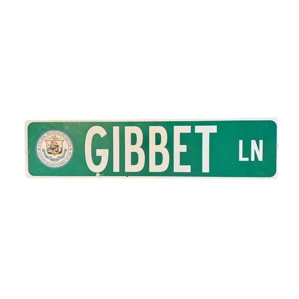 Hocus Pocus 2 (2022) - "Gibbet Ln" Street Sign