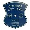 Batman Begins (2005) - Gotham City Taxi License Tag