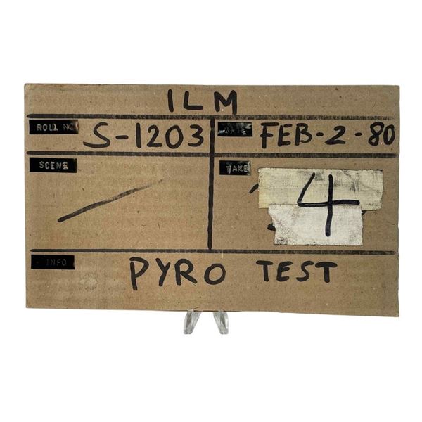Star Wars - The Empire Strikes Back (1980) - ILM Test Paper Clapperboard