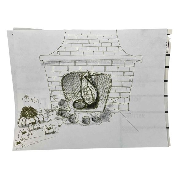 The Nightmare Before Christmas (1993) - Hand Drawn Storyboard (Andreas Deja)