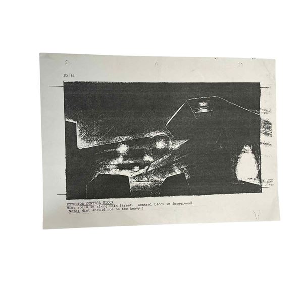 Aliens (1986) - Storyboard (Martin Bower) - Lot A