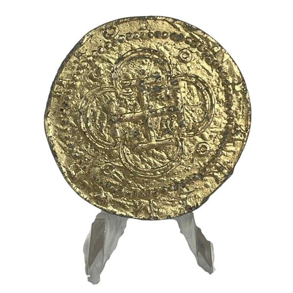 Pirates of the Caribbean: The Curse of the Black Pearl (2003) - Treasure Gold Doubloon Coin - Lot B