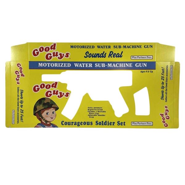 Child's Play (1988) - Chucky Motorized Water Sub-Machine Gun Toy Box