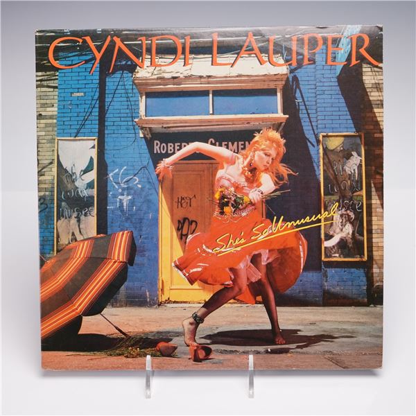 Cyndi Lauper Vinyl Record, Shes So Unusual