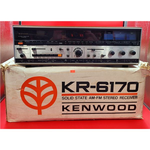 Kenwood KR-6170 AM/FM Stereo Receiver