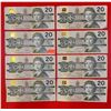 Image 1 : Lot of 1991 Canadian $20 Paper Bills