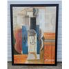 Image 1 : Framed "Violin Hanging on the Wall" Print by Pablo Picasso