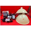 Image 1 : Beseler Copy Lights w/ Shades & Halogen Lightbulbs