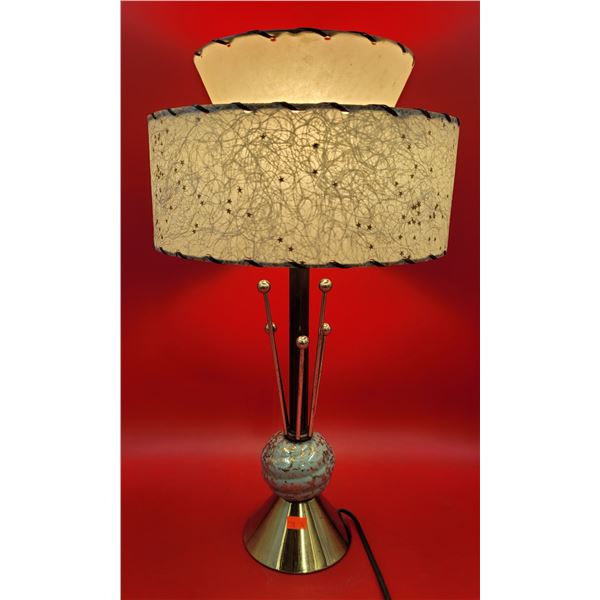 MCM Lamp w/ Fiberglass Star Shade