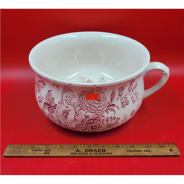 Crown Devon Chamber Pot Made in England