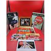 Image 1 : Assorted Tin Coca-Cola Advertising Signs & Mirror
