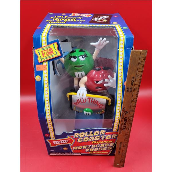 Sealed M&M Roller Coaster Candy Dispenser