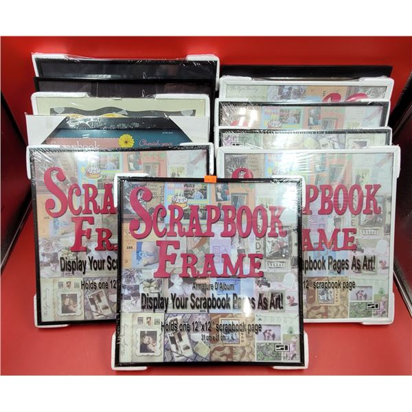 Lot of Assorted Scrapbook Frames