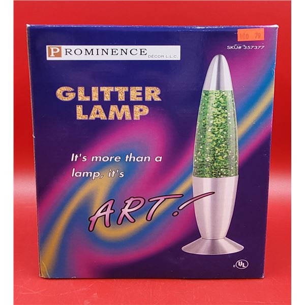 Prominence Glitter Lamp
