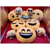 Image 1 : Lot of Assorted Emoji Pillows