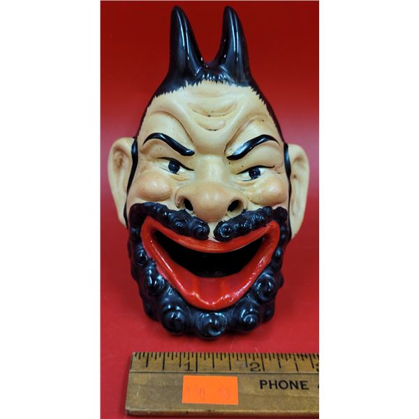 1950's Devil Smoking Nose Ashtray