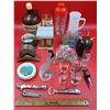 Image 1 : Shot Glasses, Bottle Openers & Barware Lot