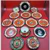 Image 1 : Lot Of VTG Wedgwood & Co. Nanette Red Plates, Saucers & Tea Cup